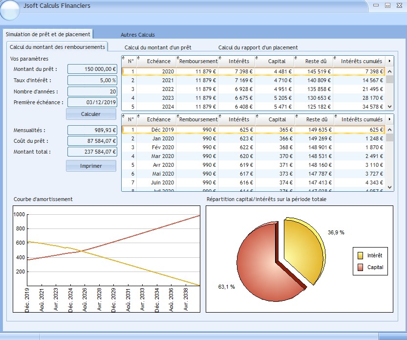 Calculs Financiers. Calculs Des Prêts Et Placements - Documentation De ...